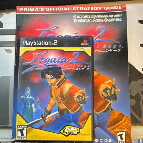 Legaia duel saga - ps2, cib