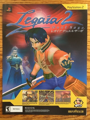 Legaia duel saga ps2 - legaia,
