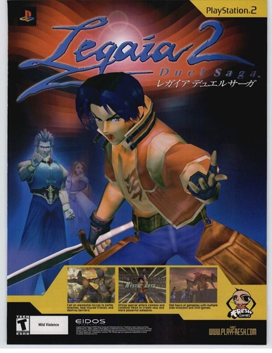 Legaia duel saga ps2 - legaia,